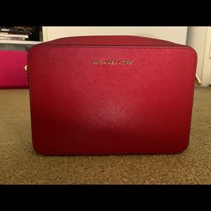 Michael Kors Red crossbody bag